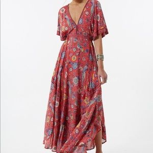 MWOT lovebird half moon gown